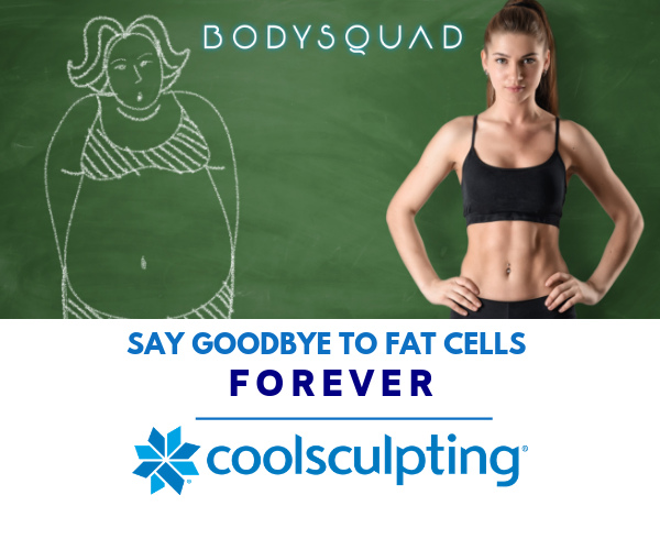 Say goodbye to fat cells forever with CoolSculpting and the BodySquad South Florida