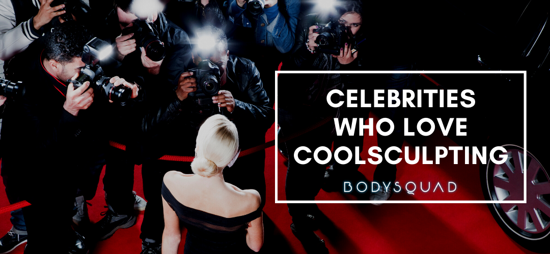 BodySquad banner "celebrities who love CoolSculpting"